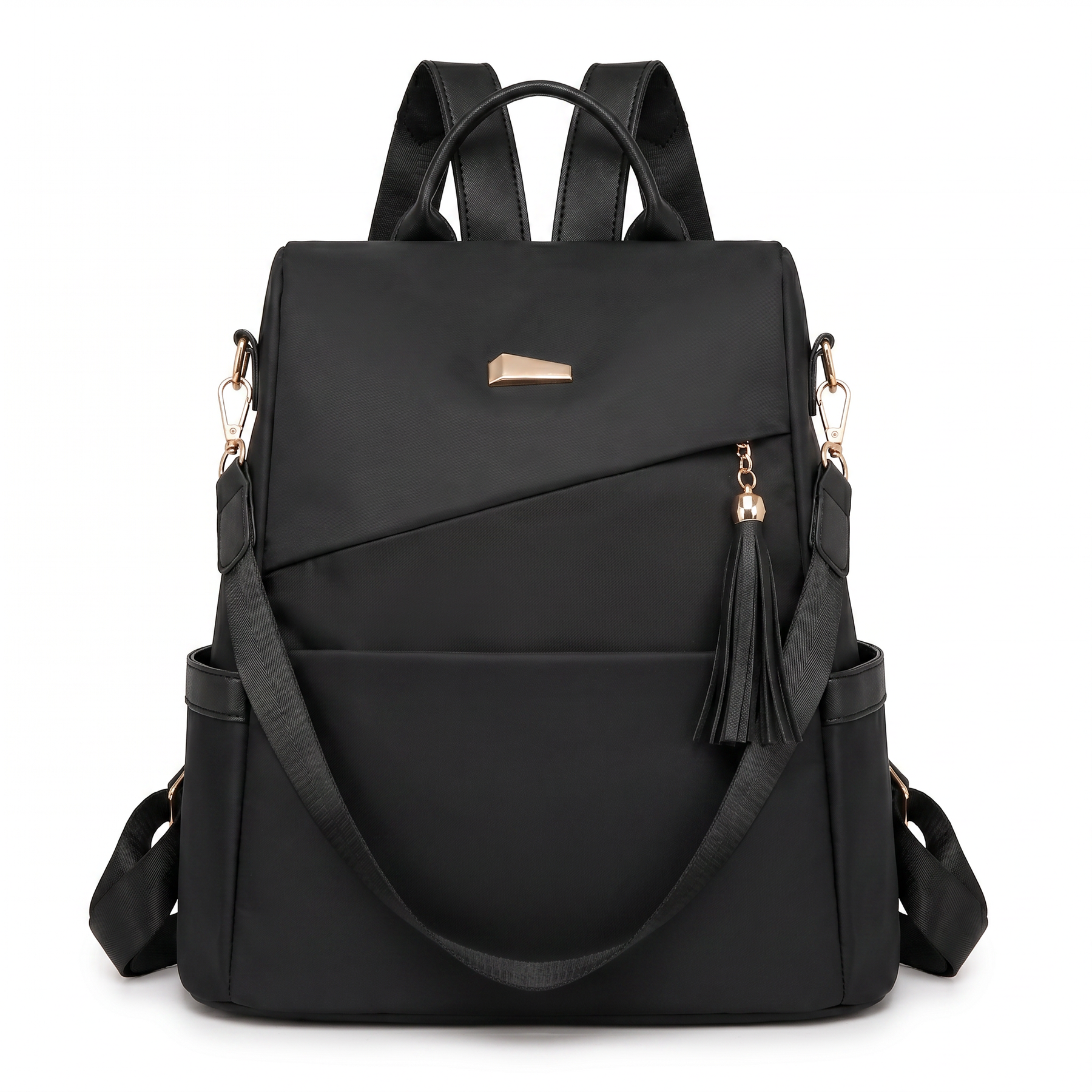 Women's Leather Backpack - Katia