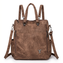 Women's Leather Backpack - Kommo
