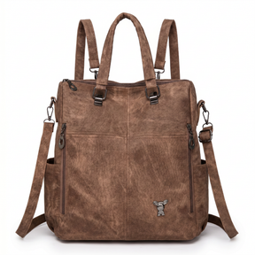 Women's Leather Backpack - Kommo