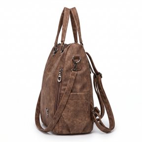 Women's Leather Backpack - Kommo