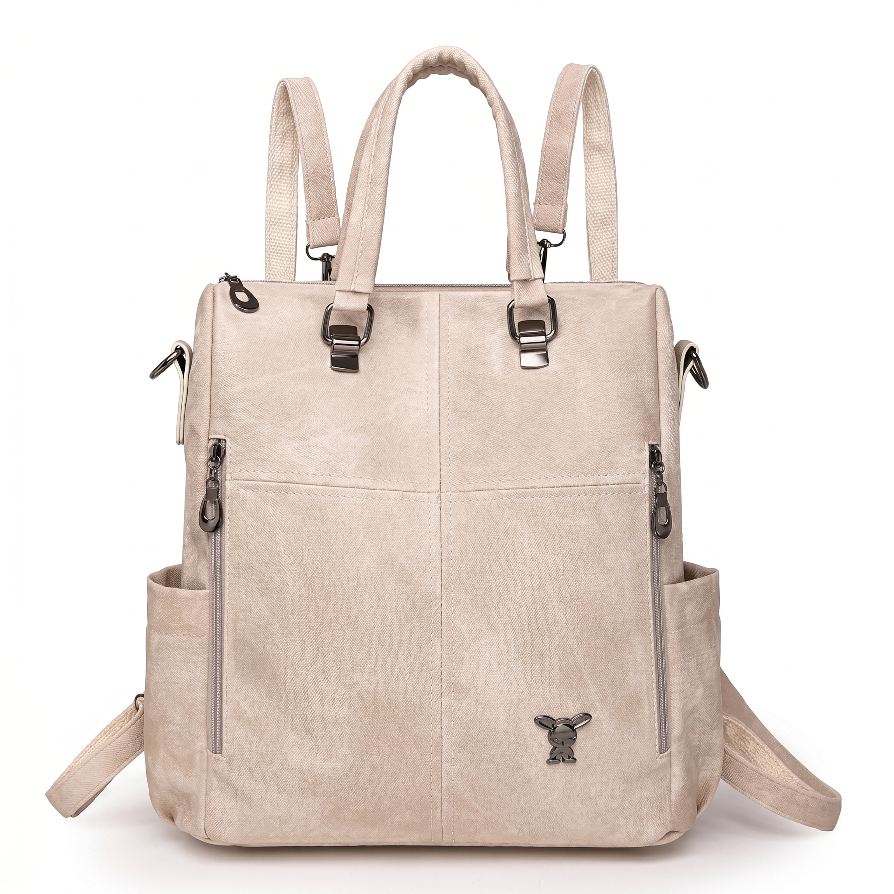 Women's Leather Backpack - Kommo