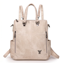 Women's Leather Backpack - Kommo