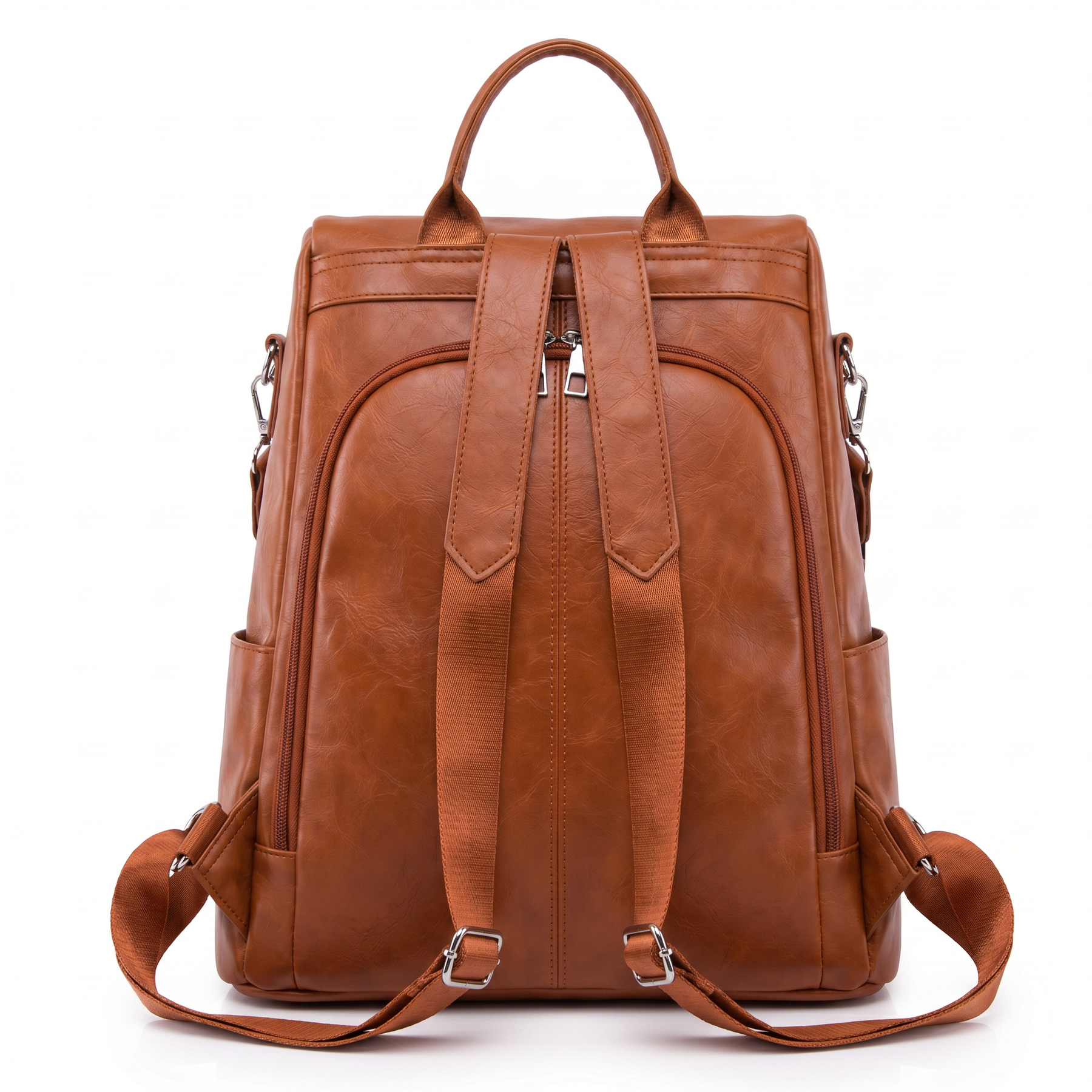 Women's Leather Backpack - Lady