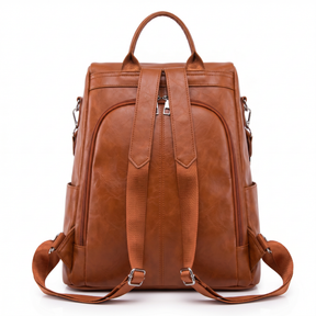 Women's Leather Backpack - Lady
