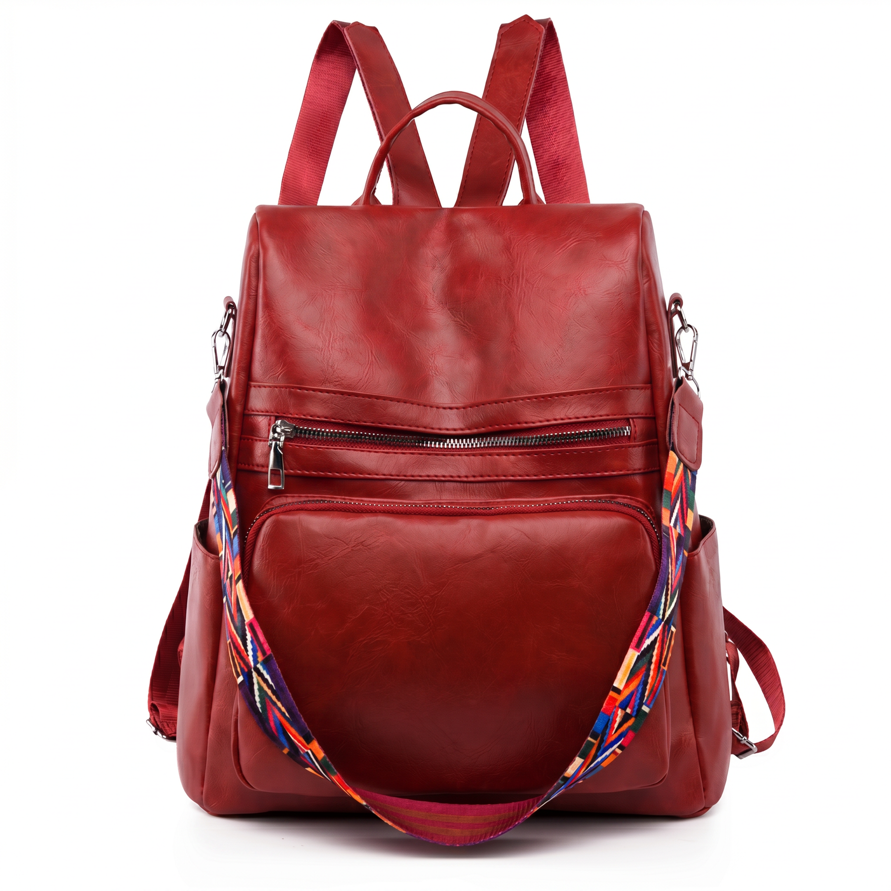Women's Leather Backpack - Lady