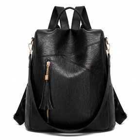 Women's Leather Backpack - Raquel