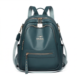 Women's Leather Backpack - Temporal