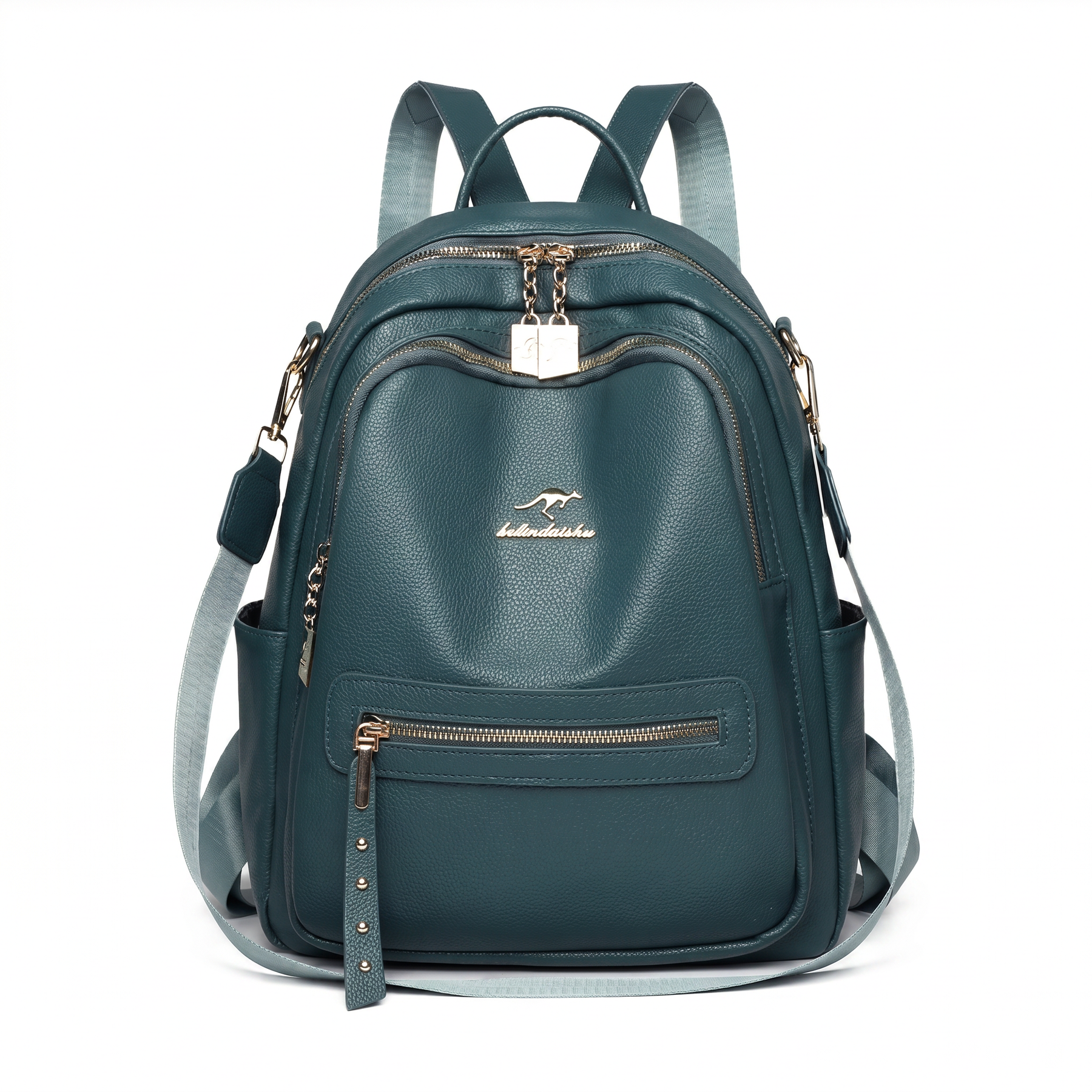 Women's Leather Backpack - Temporal