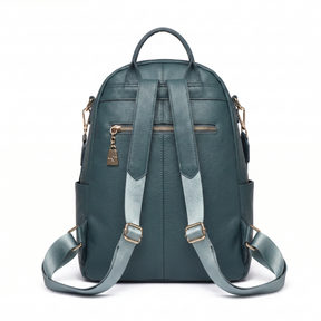 Women's Leather Backpack - Temporal