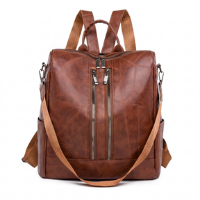 Women's Leather Backpack - Wild