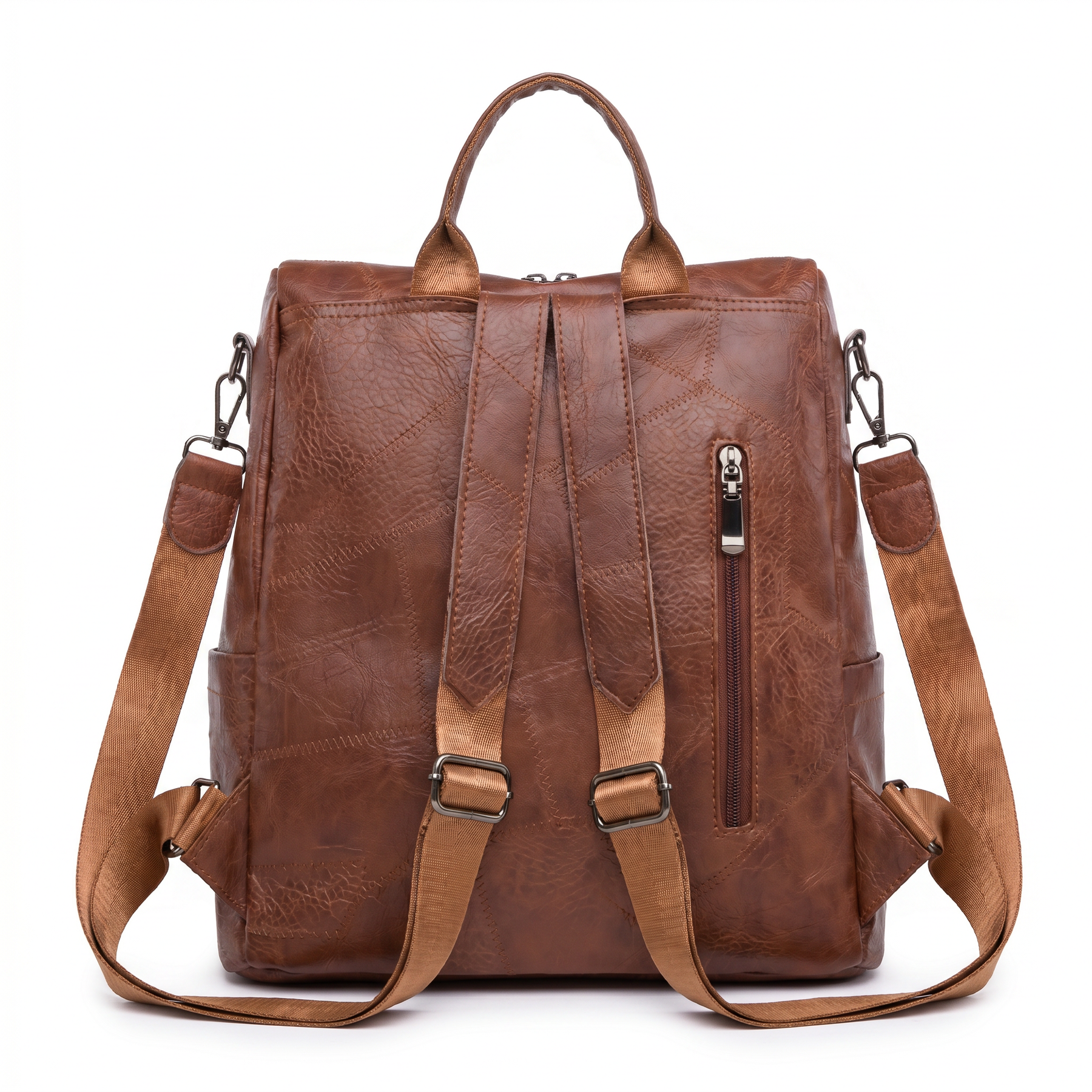 Women's Leather Backpack - Wild