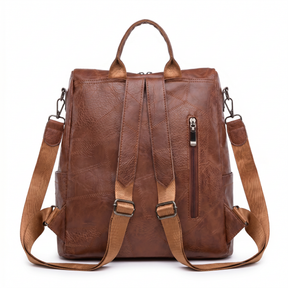 Women's Leather Backpack - Wild