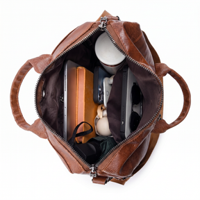 Women's Leather Backpack - Wild