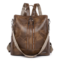 Women's Leather Backpack - Wild