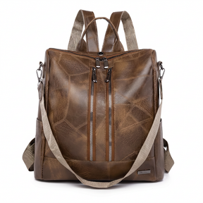 Women's Leather Backpack - Wild