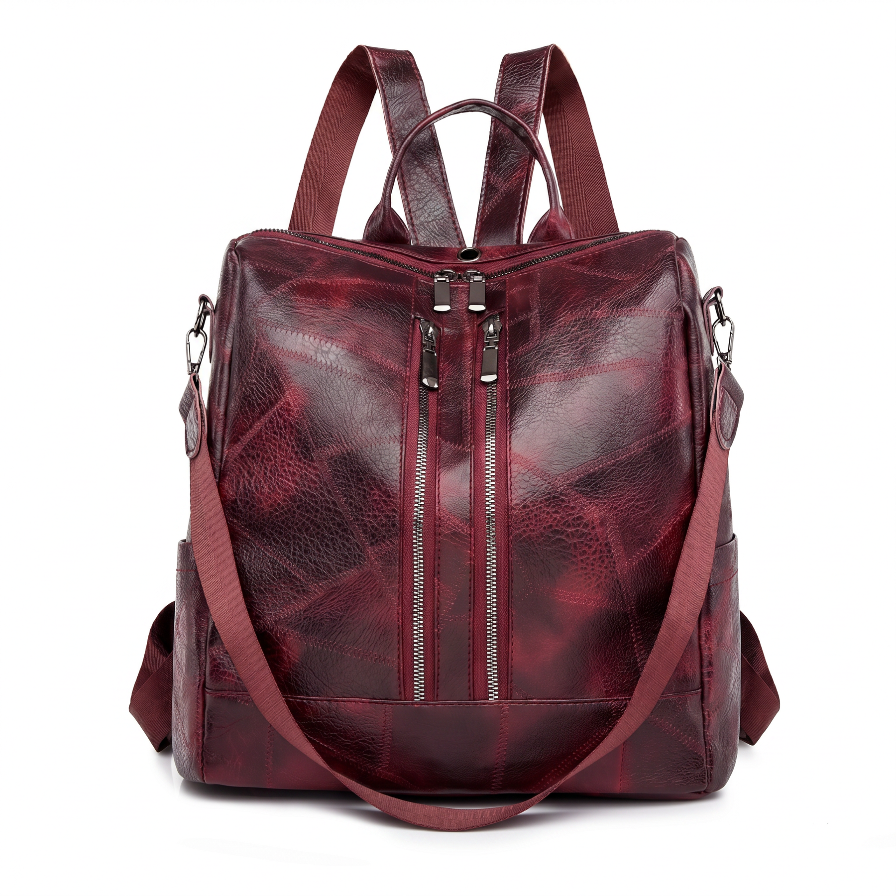 Women's Leather Backpack - Wild