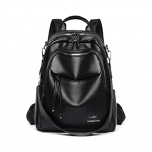 Women's Leather Backpack - Ymir