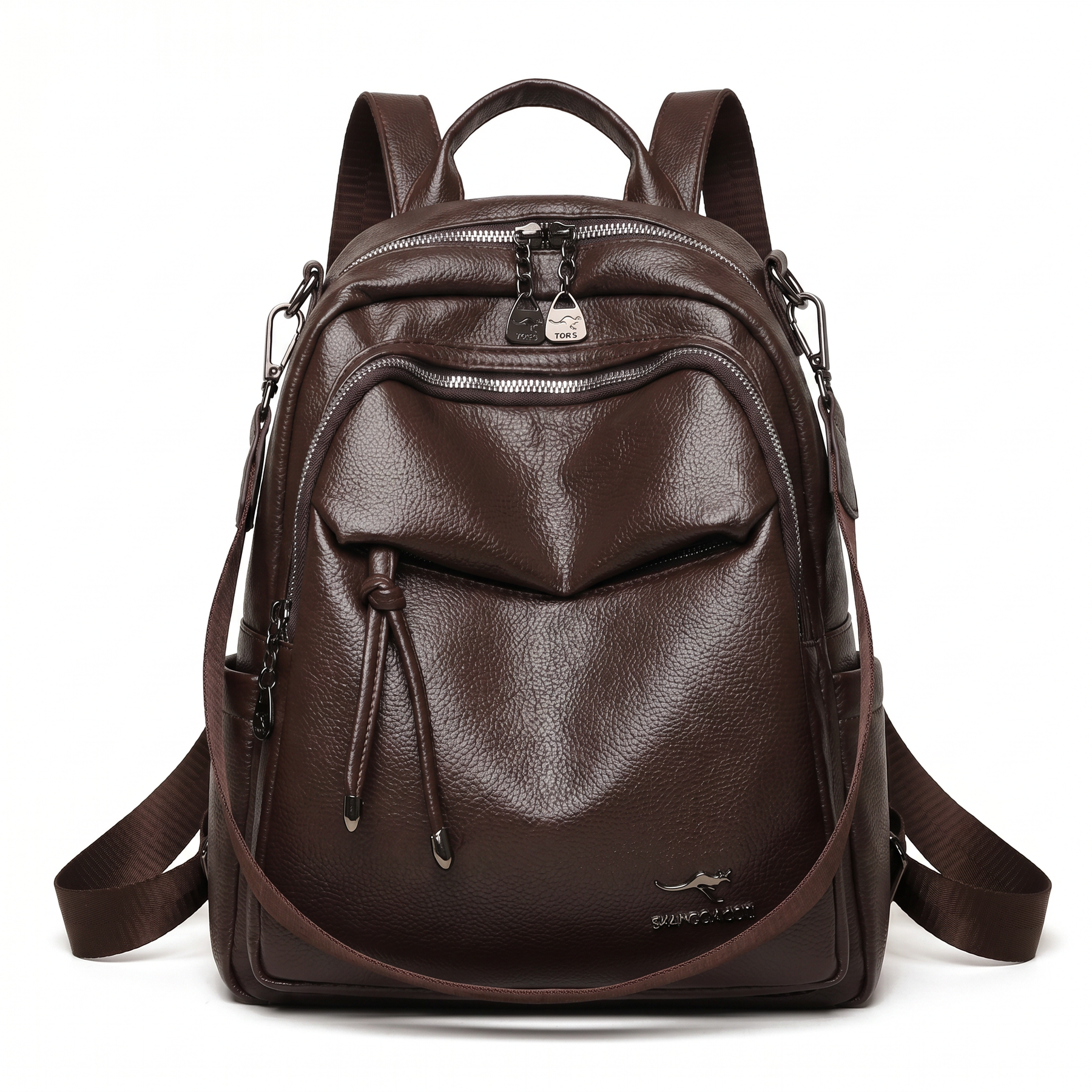 Women's Leather Backpack - Ymir
