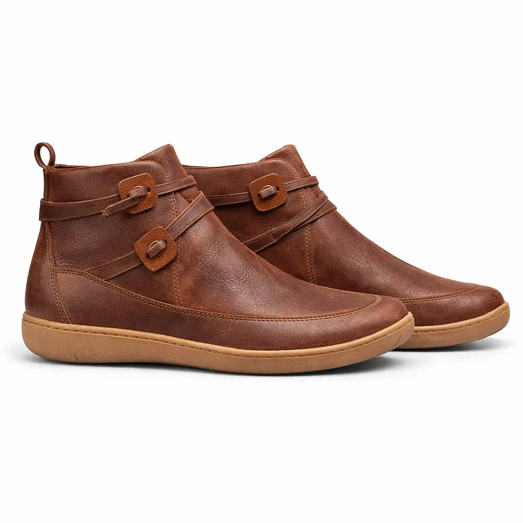 Women's Leather Comfort Ankle Boots – ComfortLeather