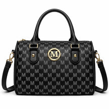 Women's Genuine Leather Boston Bag - Ashworth