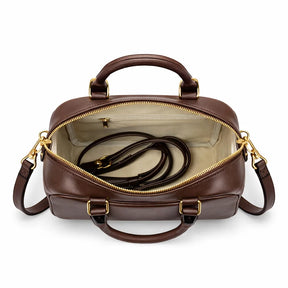 Women's Premium Leather Woven Bag - Darnley