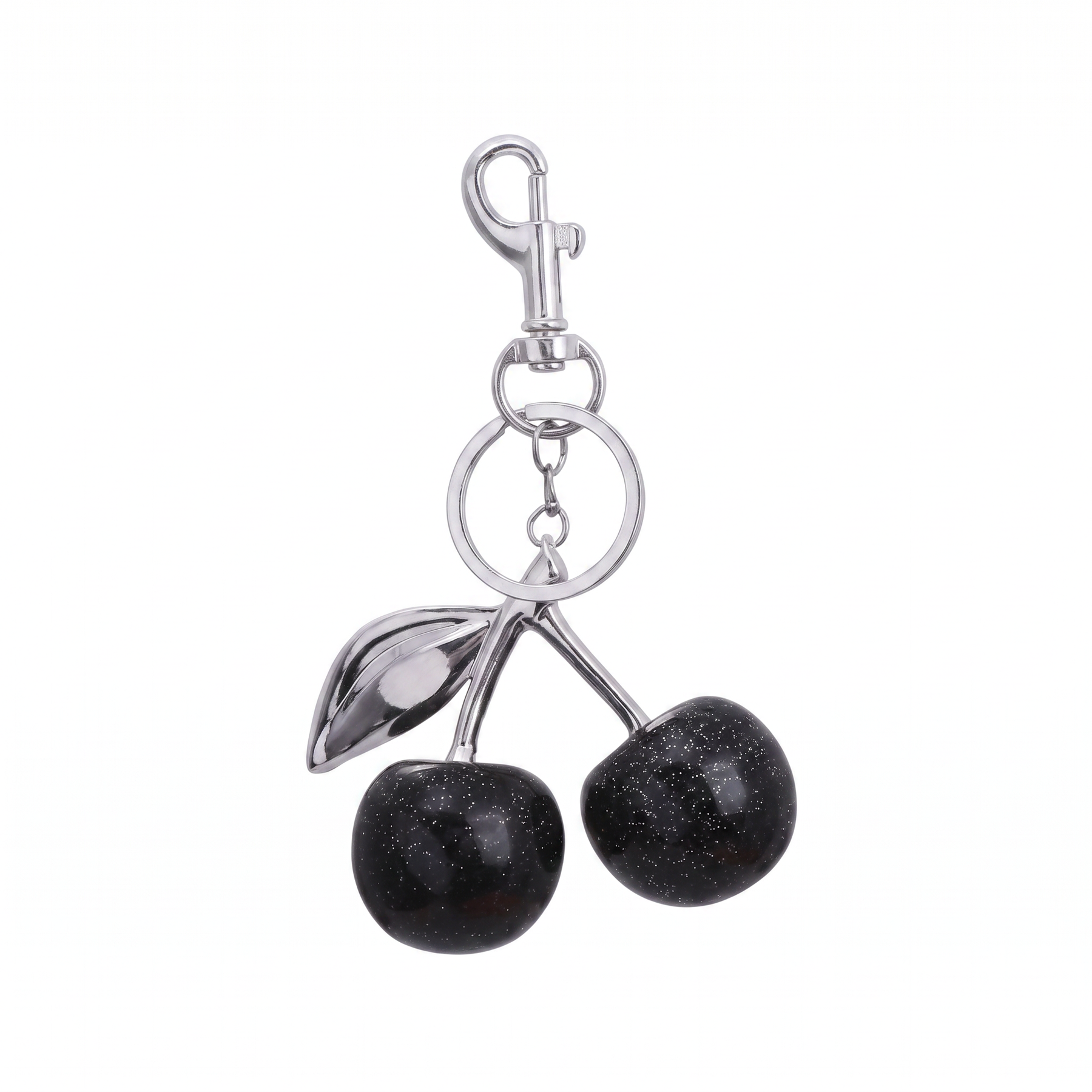 Women's Bag Charm - Black Cherry