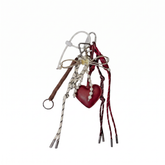 Women's Bag Charm - Heart String