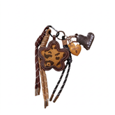 Women's Bag Charm - Leopard Star