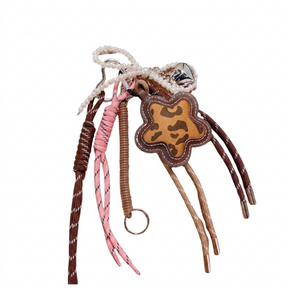 Women's Bag Charm - Leopard Star