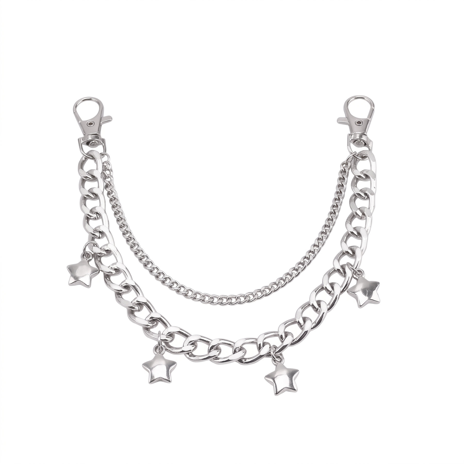 Women's Bag Charm - Star Chain