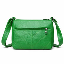 Women's Genuine Leather Crossbody Bag - Chic Style