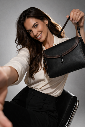 Women's Genuine Leather Crossbody Bag - Elegance Female
