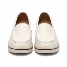 Women's Genuine Leather Platform Loafers – Maria