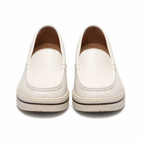 Women's Genuine Leather Platform Loafers – Maria
