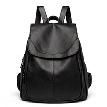 Women's Italian Genuine Leather Backpack - Eco