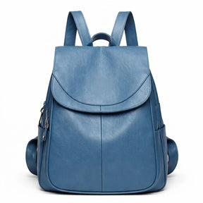 Women's Italian Genuine Leather Backpack - Eco