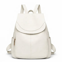 Women's Italian Genuine Leather Backpack - Eco