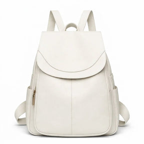Women's Italian Genuine Leather Backpack - Eco