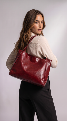 Women's Italian Style Tote Bag - Islington