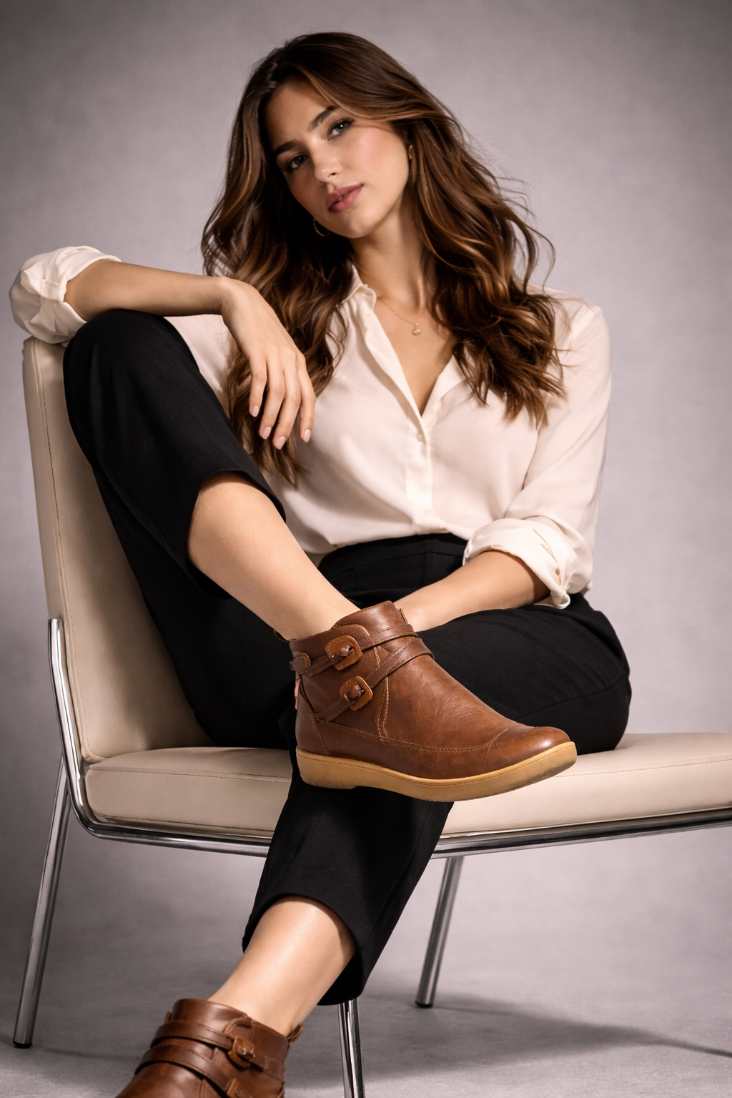Women's Leather Comfort Ankle Boots – ComfortLeather