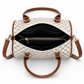 Women's Genuine Leather Boston Bag - Ashworth