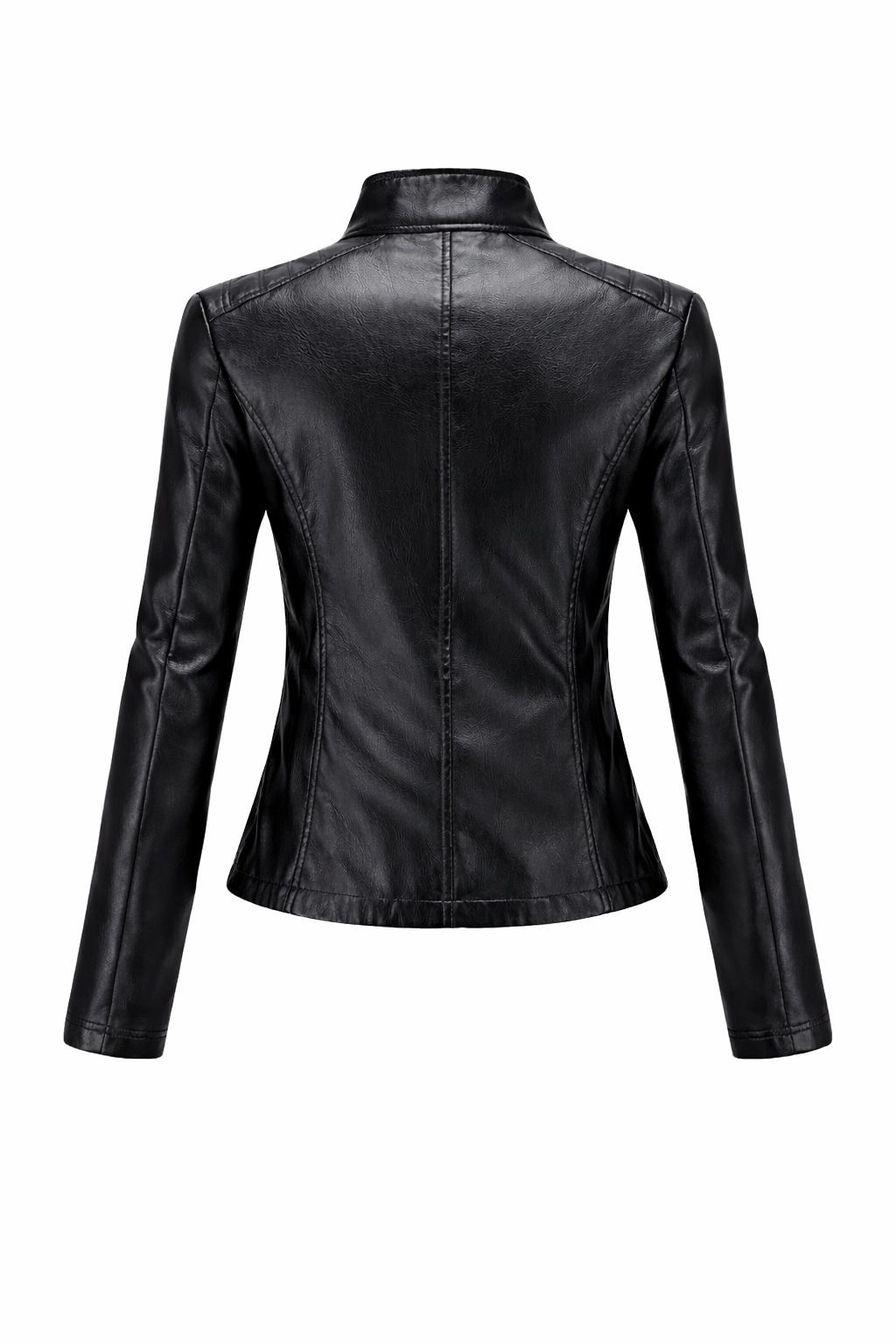 Women's Real Leather Quilted Biker Jacket – Sentinels