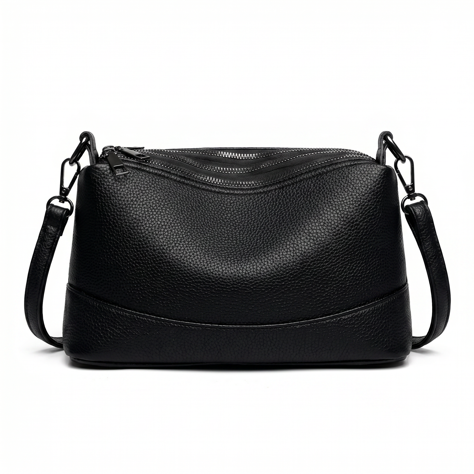 Women's Genuine Leather Crossbody Bag - Selena