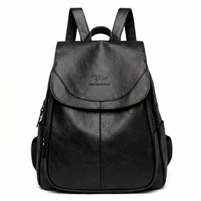 Women's Italian Genuine Leather Backpack - Eco