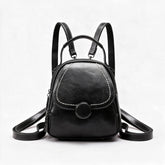 Women's Genuine Leather Mini Backpack - Cricket