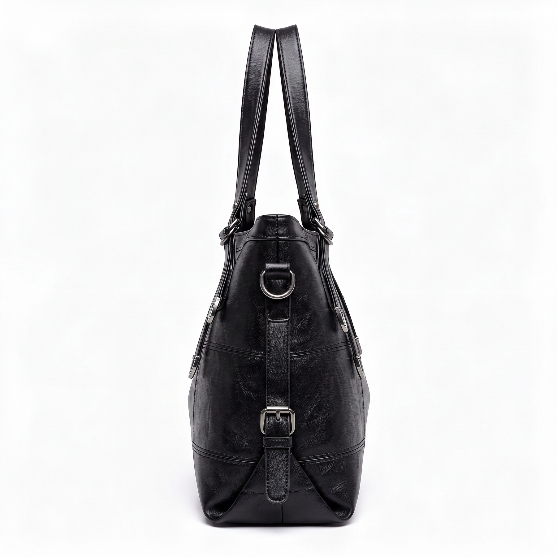 Women's Genuine Leather Tote Bag - Elegance