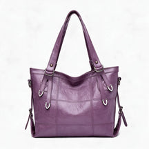 Women's Genuine Leather Tote Bag - Elegance