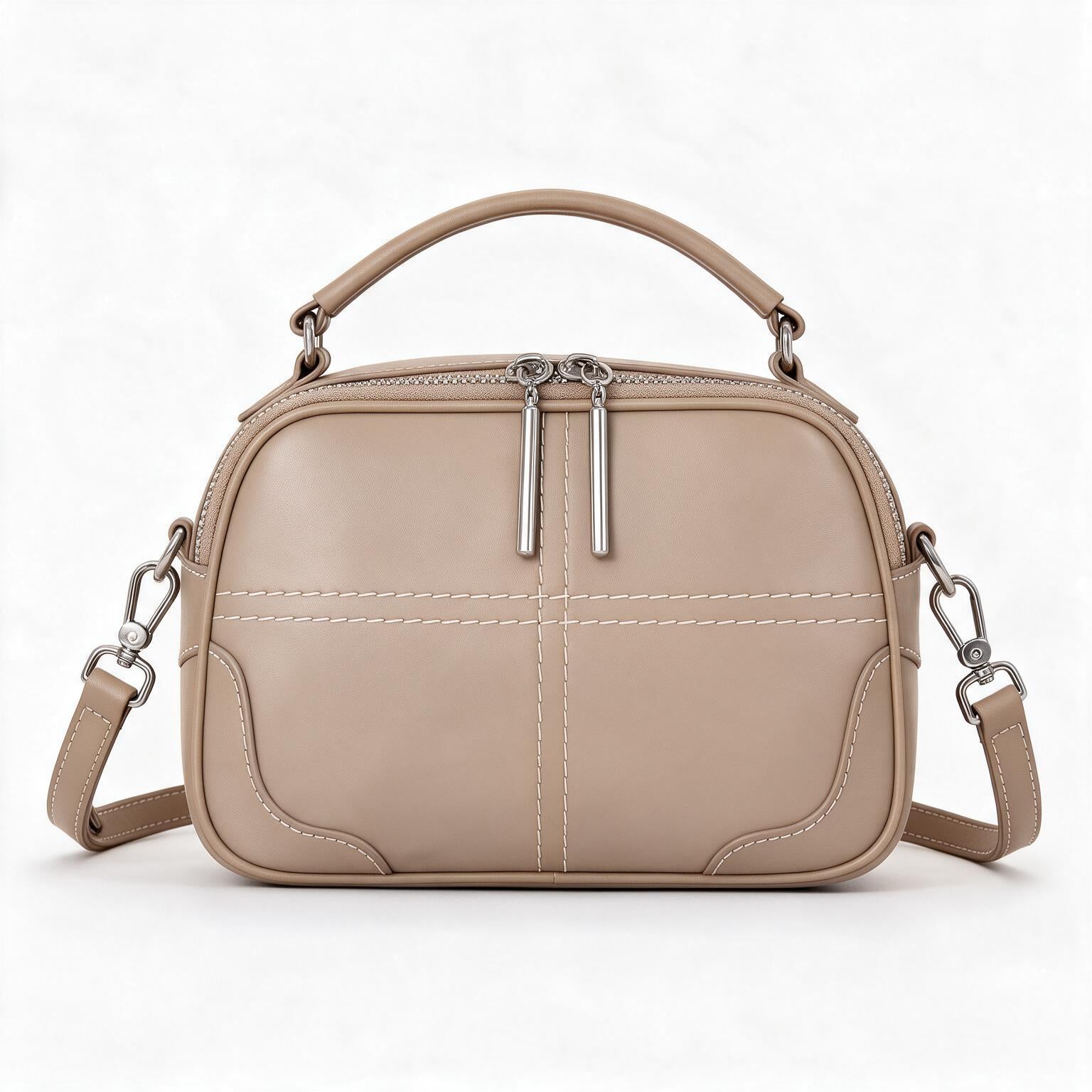 Women's Genuine Leather Crossbody Bag - Liliane