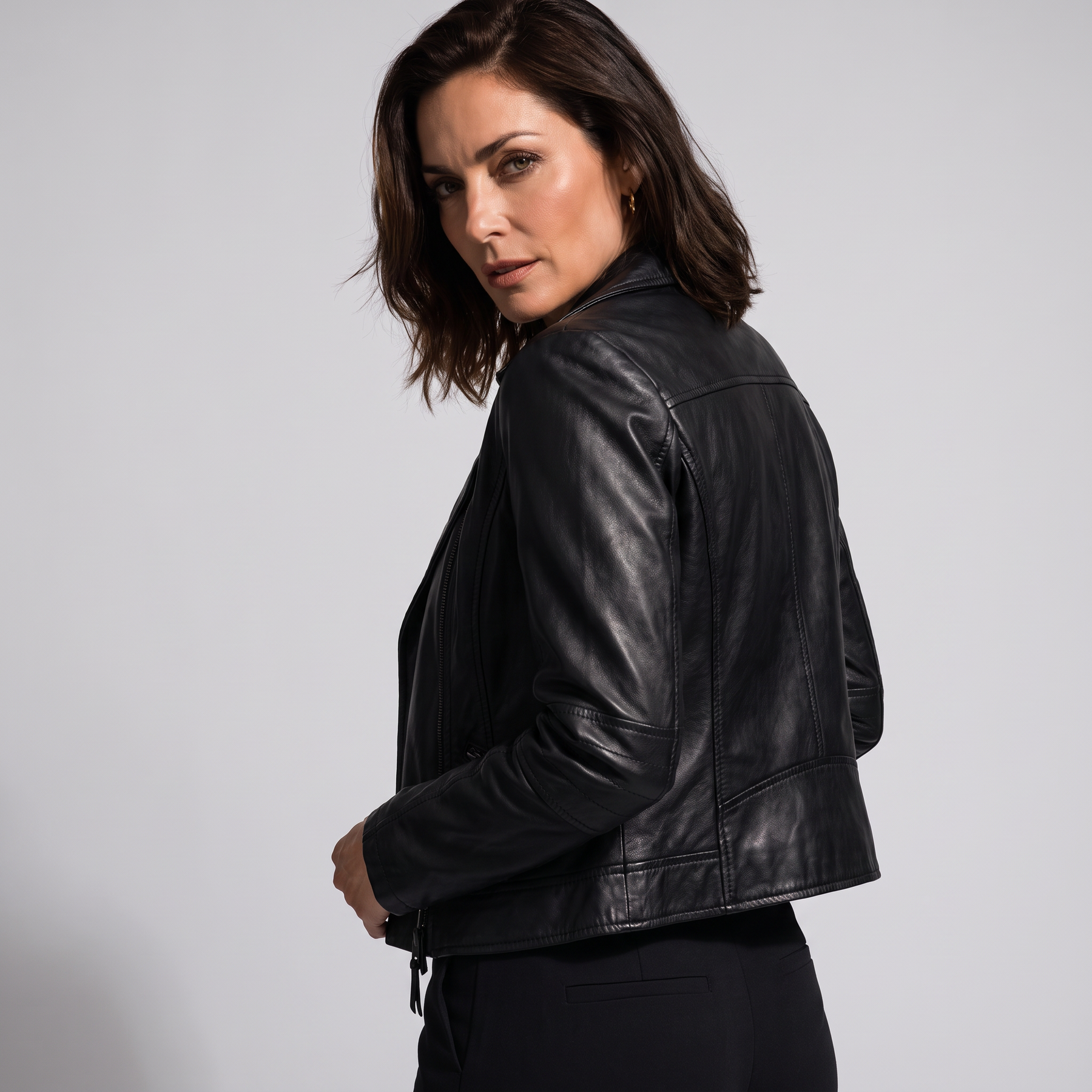 Women's Genuine Leather Jacket - Vesper