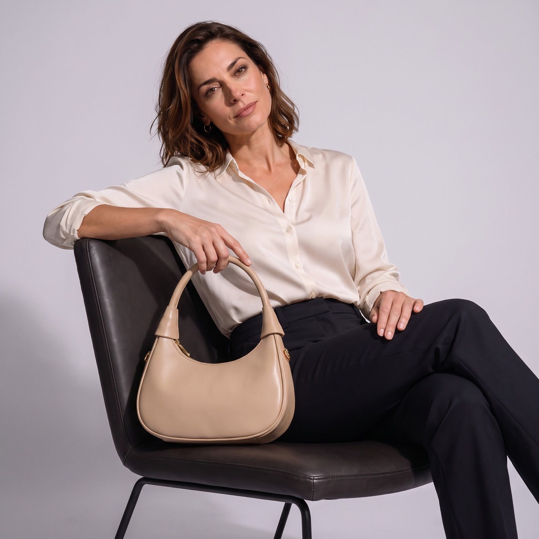 Women's Genuine Leather Handbag - Vivienne
